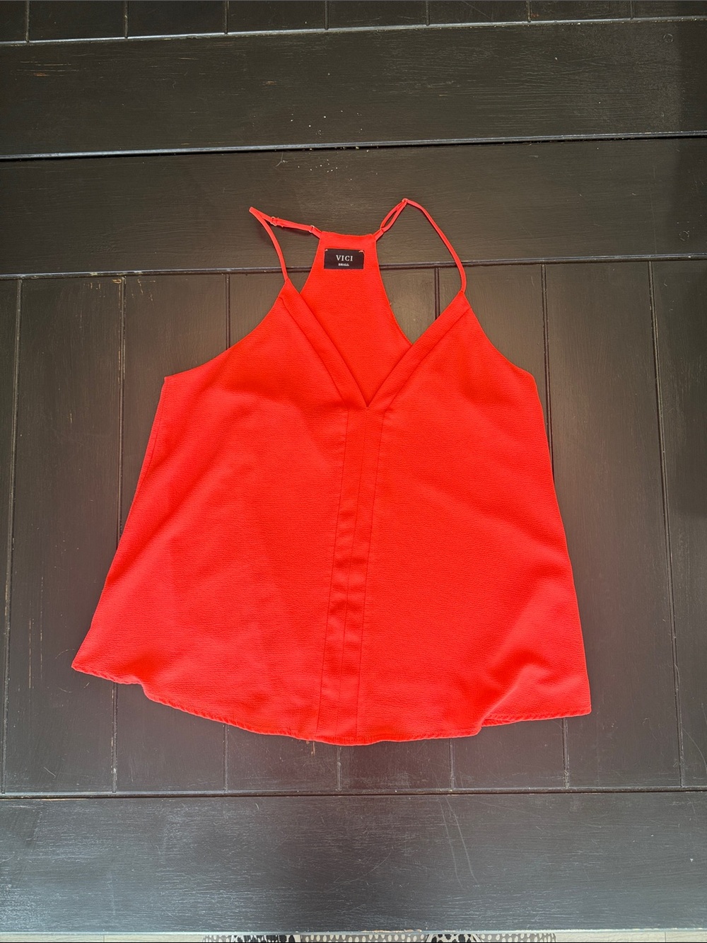 Vici Coral V-Neck Spaghetti Strap Cami